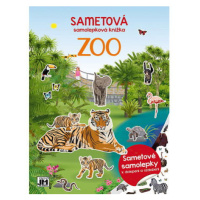 JIRI MODELS Sametová samolepková knížka/ Zoo