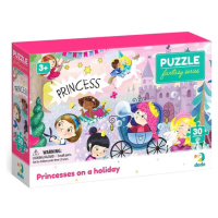 Puzzle Princezny na prázdninách 30 dílků