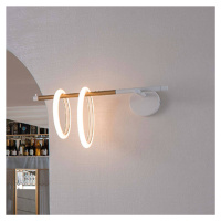 Marchetti Ulaop LED nástěnné svítidlo, dva kroužky, levé, bílé