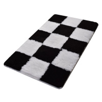 L'essentiel Koupelnový kobereček DÁMA 60x100 cm černo-bílý