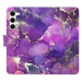 iSaprio flip pouzdro Purple Marble pro Samsung Galaxy S23+ 5G