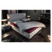 LuxD 22860 Designová postel Laney 180x200 cm šedý samet