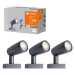 Ledvance Ledvance - SADA 3x LED RGBW Venkovní lampa SMART+ SPOT 3xLED/4,5W/230V IP65Wi-Fi