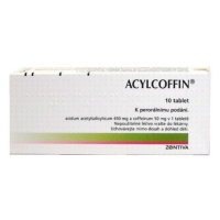 ACYLCOFFIN 450MG/50MG TBL NOB 10