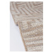 Flair Rugs koberce Kusový koberec Lipari Salerno Grey – na ven i na doma - 60x230 cm
