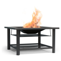 Blumfeldt Merano Avanzato 3 v 1, ohniště s funkcí grilu, lze použít jako stůl