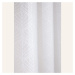 Záclona La Rossa v bílé barvě na pruhované pásce 140 x 280 cm