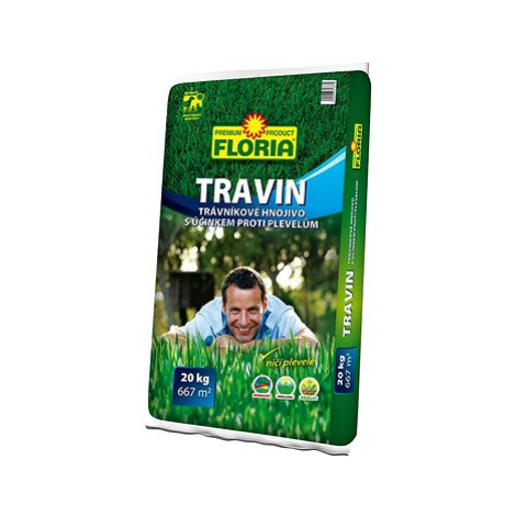 AGRO Trávníkové hnojivo TRAVIN FLORIA, 20kg Agro CS