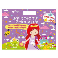 Princezny/Princezné Velké omalovánky