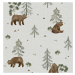 Dětská tapeta 10 m x 50 cm Mountain & Bears – Lilipinso