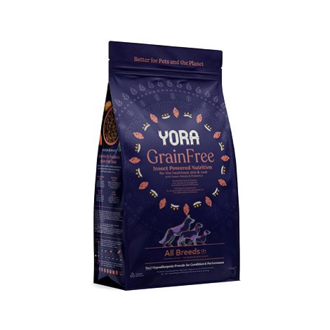 YORA granule z hmyzu GrainFree Adult All Breeds 1.5 kg