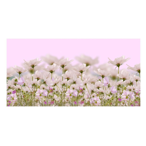 Dekor skleněný - bílé květy 1 30/60 AQUA MERCADO