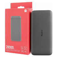 Powerbanka Xiaomi Mi Redmi 20000mAh 18W Fast Charge Černá Rychlé Nabíjení