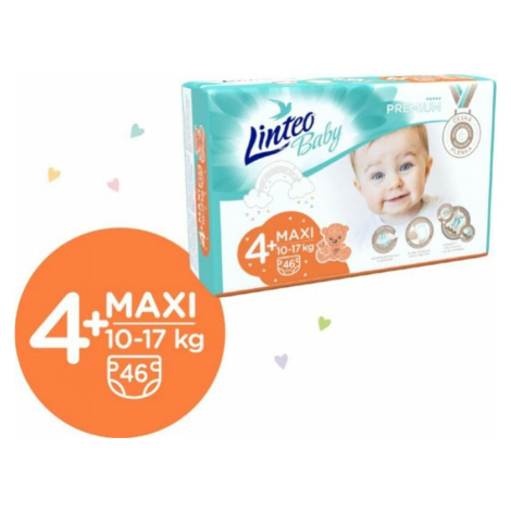 LINTEO BABY Pleny Baby Prémium MAXI+ (10-17 kg) 184 ks Linteobaby