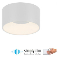 PAUL NEUHAUS JUST LIGHT LED stropní svítidlo bílé průměr 16cm stmívatelné SimplyDim 3000K LD 143