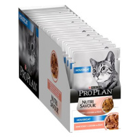 Pro Plan Cat Indoor kapsičky s lososem pro kočky chované v bytě 26 × 85 g