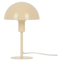 Nordlux Stolní lampa Ellen mini z kovu, žlutá