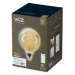 LED Žárovka WiZ Tunable White Filament Amber 8718699786830 E27 G200 6,5-25W 390lm 2000-5000K, st