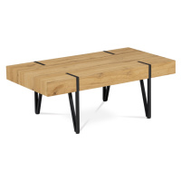Konferenční stolek IPOMEA typ 1, dub divoký/černý kov