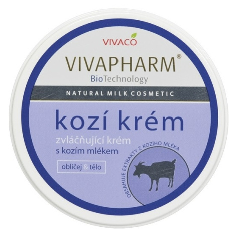 VIVAPHARM Krém na obličej a tělo s kozím mlékem 250ml