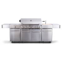 Plynový gril G21 Nevada BBQ kuchyně Premium Line, 8 hořáků + zdarma redukční ventil PE6390340