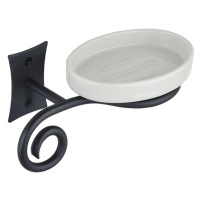 REBECCA mýdlenka, černá/keramika CC002