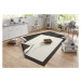 NORTHRUGS - Hanse Home koberce Kusový koberec Twin-Wendeteppiche 103105 creme schwarz – na ven i