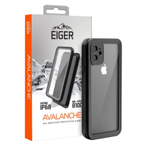 Kryt Eiger Avalanche Case for Apple iPhone 11 in Black Eiger Glass