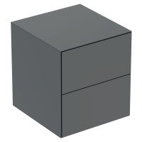 Geberit ONE - Boční skříňka 45x49x47 cm, 2 zásuvky, lávová 505.077.00.3