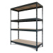 AR Shelving Vysokozátěžový regál se 4 policemi Rivet, 180 x 150 x 60 cm