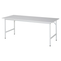 RAU Pracovní stůl, výškově přestavitelný, výška 800 - 850 mm, dřevotřísková deska s povlakem mel