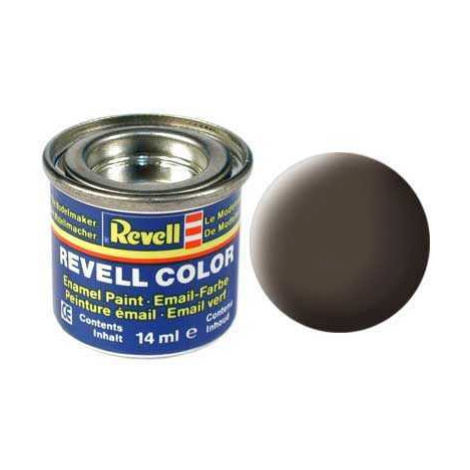 Barva Revell emailová - 32184: matné kůže hnědá (leather brown mat)