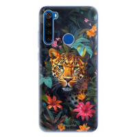 iSaprio Flower Jaguar - Xiaomi Redmi Note 8T