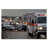 Fotografie Car  Accident  Crash, tillsonburg, 40 × 26.7 cm