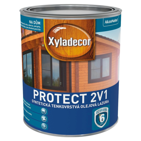 Xyladecor Syntetická tenkovrstvá olejová lazura Protect 2v1 platan 2,5 l