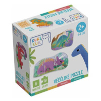 KukiKuk Véééliké puzzle Dinosauři