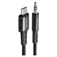 Acefast C1-08 USB-C / 3.5 jack audio kabel 1,2m Black