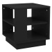 SHUMEE Konferenční stolek černý 40 × 40 × 43 cm kompozitní dřevo, 810299
