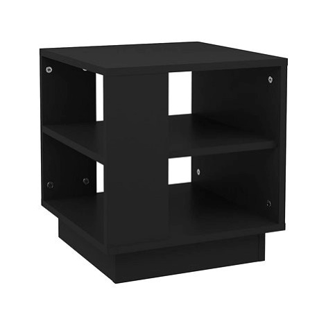 SHUMEE Konferenční stolek černý 40 × 40 × 43 cm kompozitní dřevo, 810299