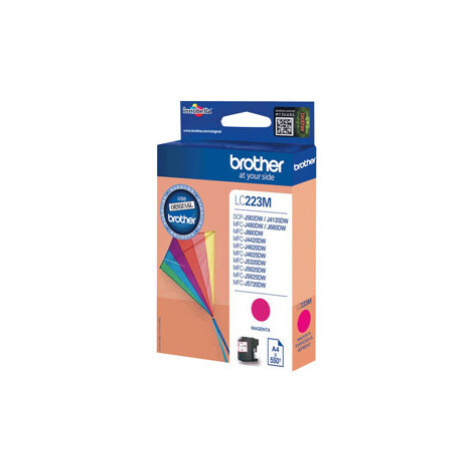 Brother LC223M purpurová