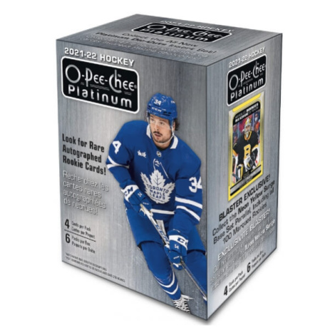 2021-2022 NHL UD O-Pee-Chee Platinum Blaster Box - hokejové karty Upper Deck