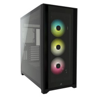 Corsair iCUE 5000X RGB Tempered Glass Black