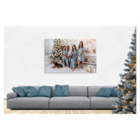 Fotoobraz 90x60 cm z vlastní fotografie, Plátno 100% polyester: 240g/m², S lakováním