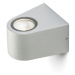 RENDL SIX nástěnná stříbrnošedá 230V/700mA LED 3W 60° IP54 3000K R10358