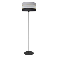 Stojací lampa HELEN 1xE27/15W/230V černá/šedá/zlatá