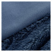 Přehoz na křeslo - sedačku TIFFANNY modrá 70x160 cm Mybesthome