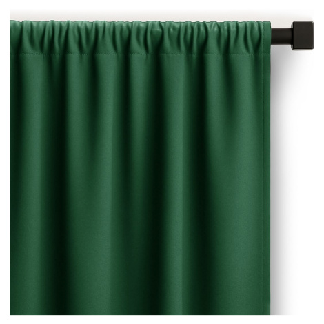 3kraft Závěs s řasící páskou Carli láhvově zelený