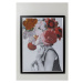 Zarámovaný obraz Flower Lady 152x117cm