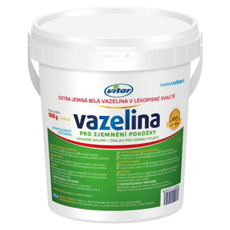 Vitar Vazelína extra jemná bílá 1000 g Vitar Veteriane