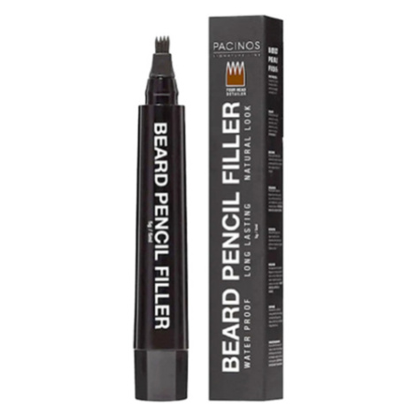 Pacinos Beard Pencil Filler - voděodolná tužka na bradu DARK BROWN - tmavě hnědá